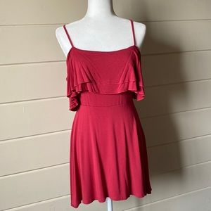 RUFFLE DRESS SIZE MEDIUM